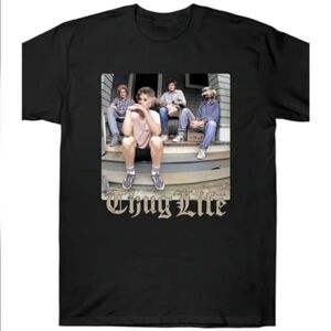 Thug Life Black Golden Girls Graphic Tee